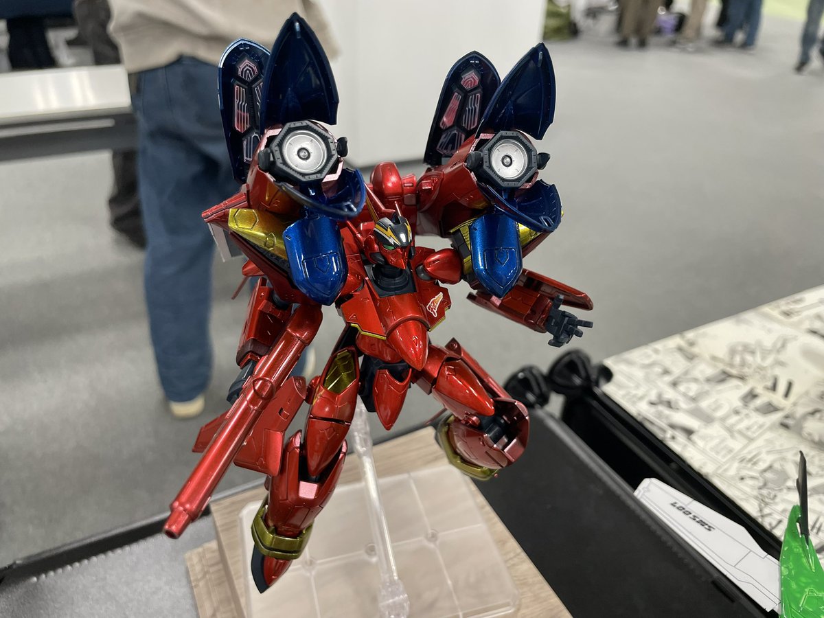 #時空系模型展示会 
始まってます☝️
バルキリーいっぱい見れて最高👍