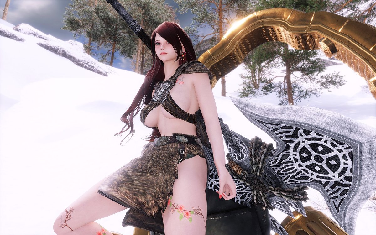 kotaSkyrim's tweet image. Light Barbarian Set
バニラベースのノルドな鎧
世界観にあっててかっこいいね
#スカイリム #Skyrim