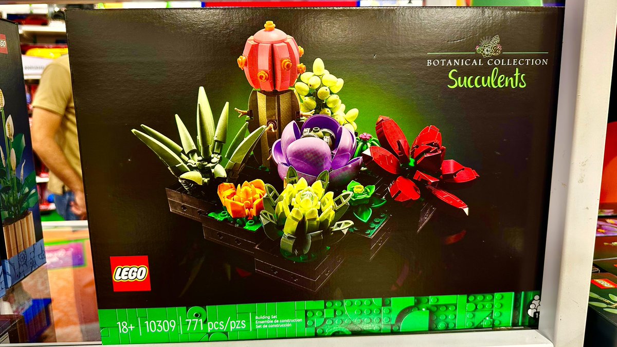 AdamRussel66622's tweet image. Lego Botanicals - Succulents 
[ 10309 ] 

#Lego #LegoBotanicals #Botanicals 
#Succulents #Flowers #Plant #Merchandise #Product #Collectible 
#Toys #America #usa