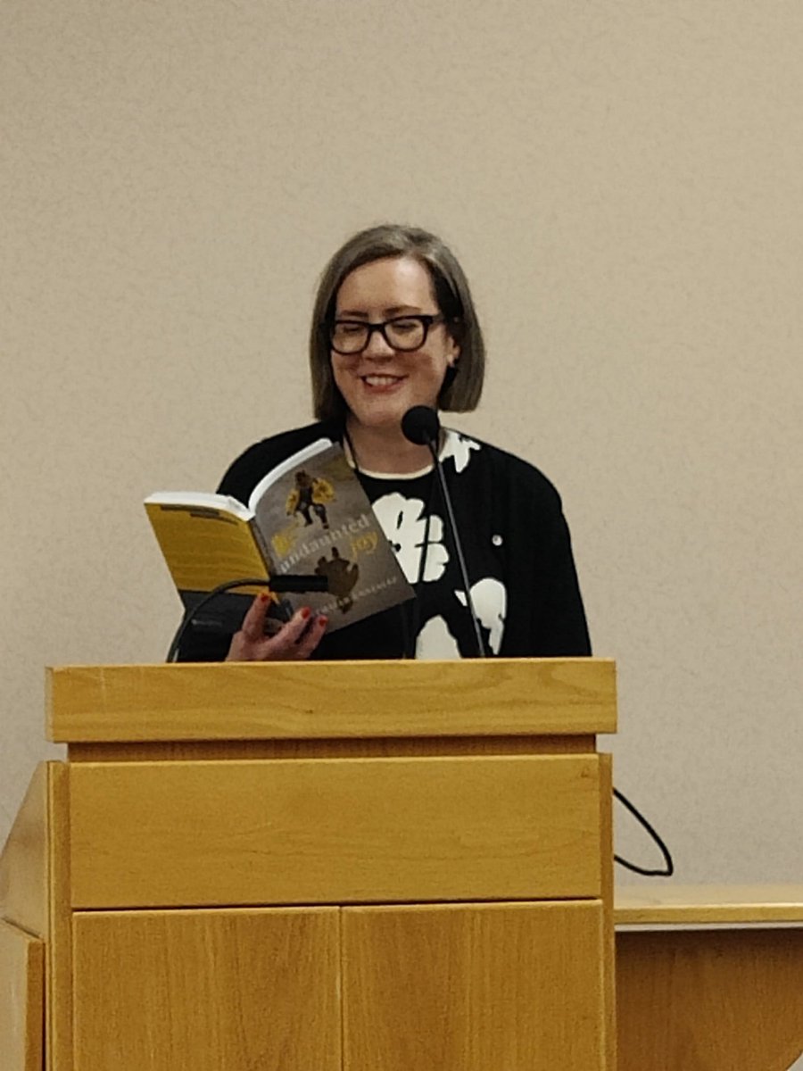shemaiahng's tweet image. A big thank you to my pappazzo for sneaking a snap of me reading tonight at Whitworth MFA gathering at Festival of Faith and Writing. It was fun to read Joy in the Drive Through Car Wash and In a Haircut. Glad to make a few laugh 😊 amzn.to/3zVO1OH #affiliate