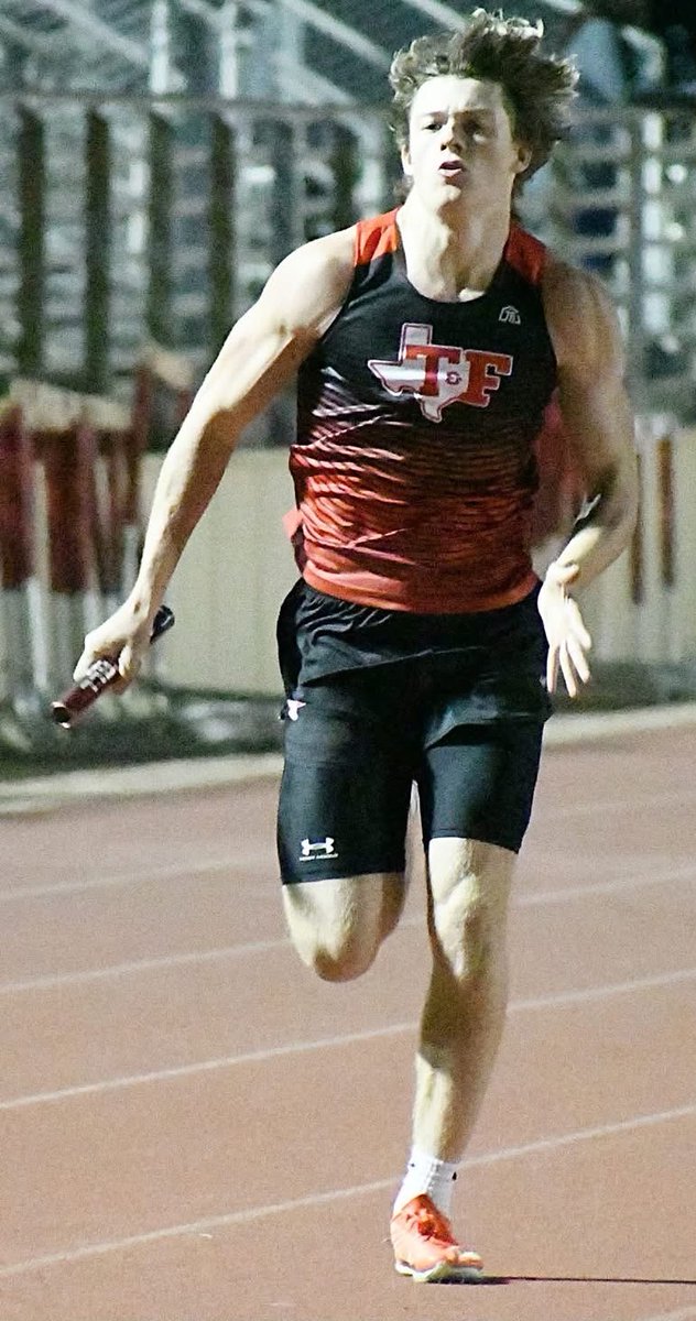 TomballFAST's tweet photo. Congrats to our 4x200m Relay for advancing to the Regional Meet! 
Cam Hunt, Colten Scelfo, Mason Durst, Liam Moore #TomballFAST https://t.co/K5XyldA9U0
