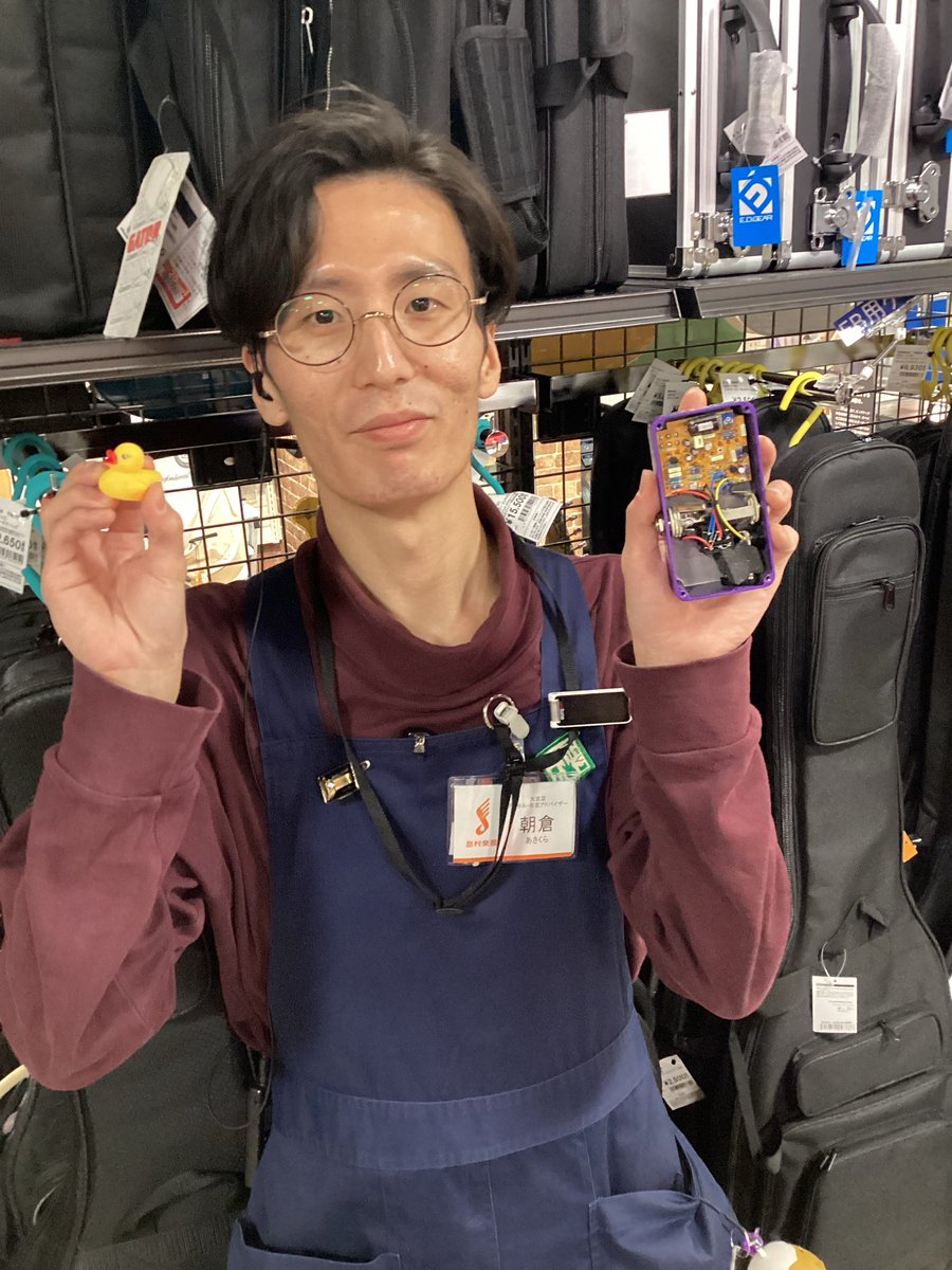 shima_ohmiya's tweet image. 大宮店です！入荷しました！サウンドも遊び心も素晴らしいペダルです
#Jampedals #EUREKA! #fuzz #朝倉を添えて