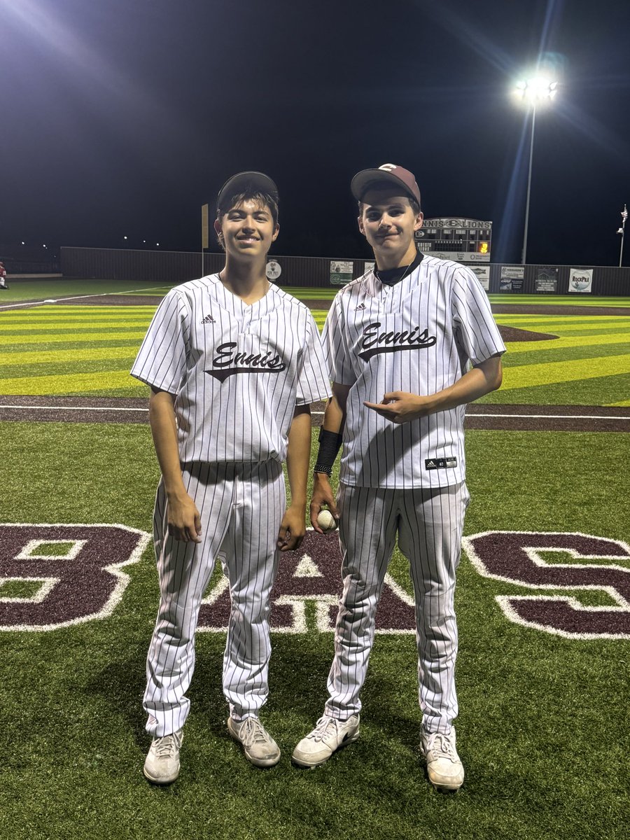 Ennis Lions Baseball tweet media