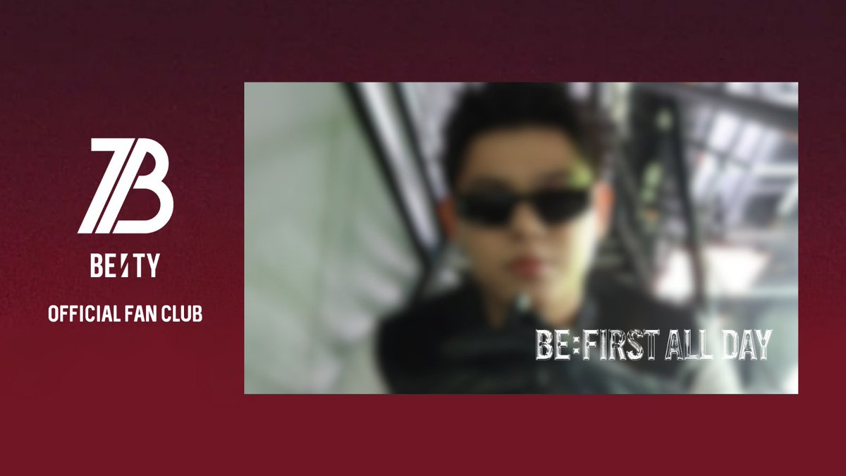 BE:FIRST tweet media