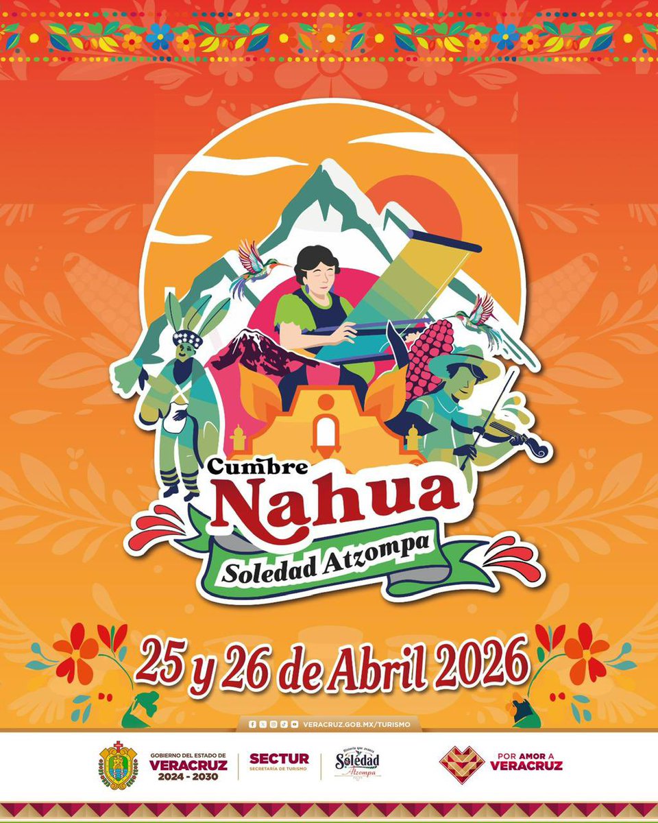 🌺🌄 #Cumbre #Nahua : celebración de identidad, #cultura y #tradición 

✍️ Más información👇
masnoticias.mx/cumbre-nahua-c…
