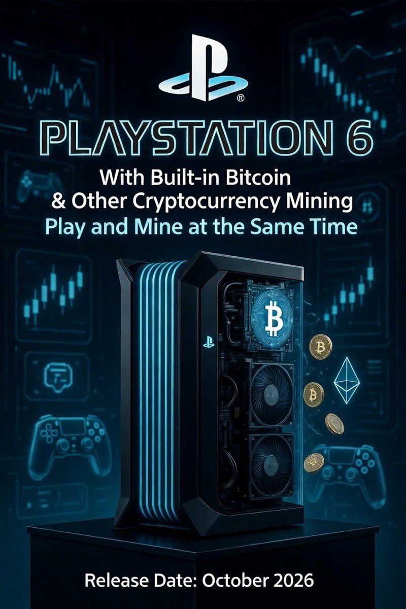 HughMacIntyre9's tweet photo. I saw this. Looks like the new PlayStation 6. Share. #playstation6 https://t.co/7W26tSjfEN