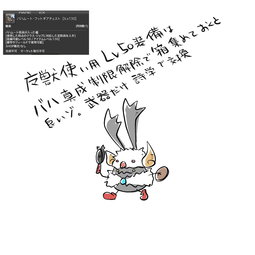 魔獣使い用装備