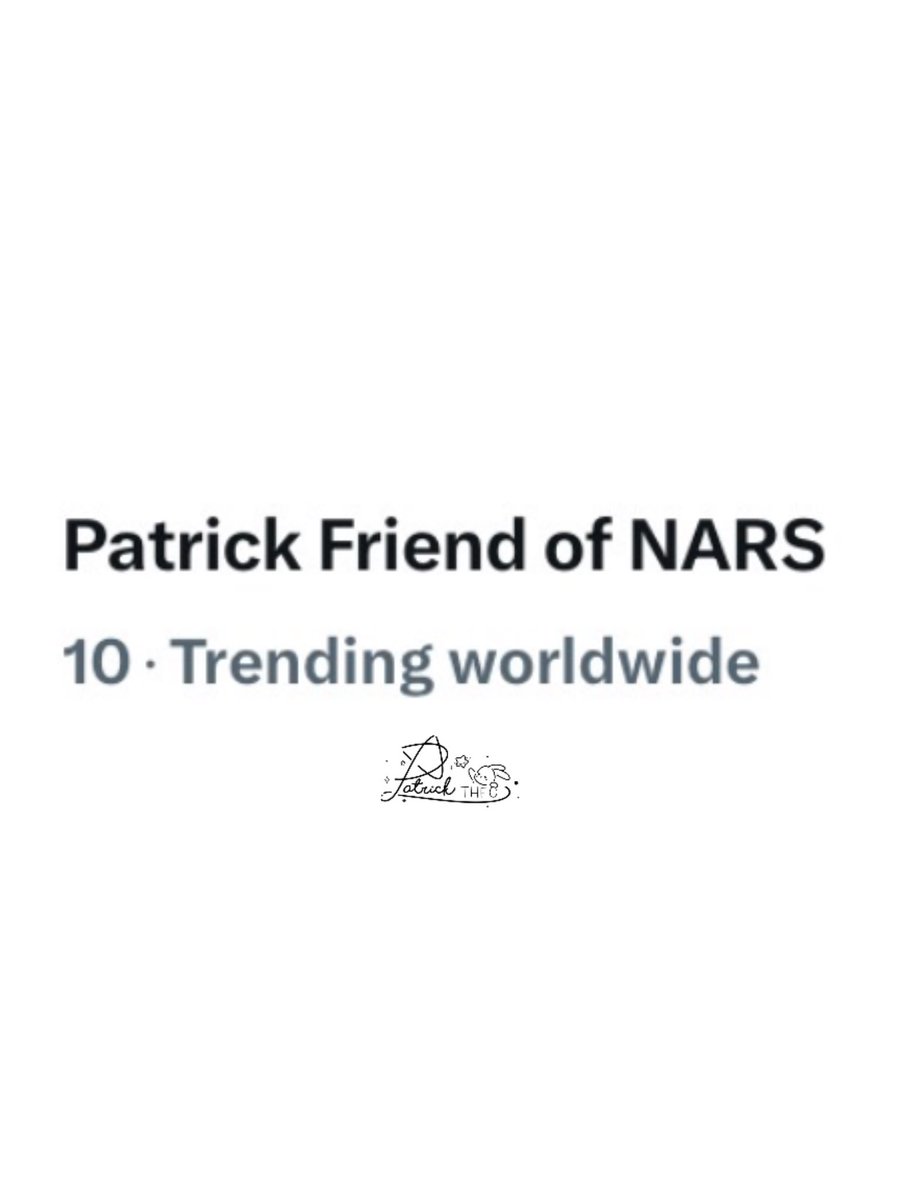 ขอแสดงความยินดีกับแพทริค🎉 ออร่าพุ่งไปถึงเทรนด์โลก เหมาะกับตำแหน่ง Friend of NARS สุด ๆ เลยคับ งานผิวโดดเด่น มั่นใจทุกช็อต เป๊ะทุกสายตา ดีใจที่ได้เห็นแพทได้เติบโตคู่กับแบรนด์ระดับโลกนะคับ 💖✨​​​​​​​​​​​​​​​​

Patrick Friend of NARS
#NARSxPatrick #แพทริค 
#PatrickFinkler #尹浩宇