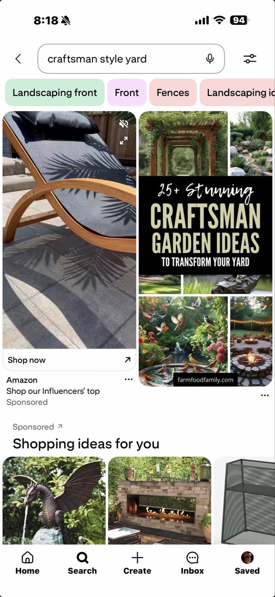 MoriganPlays's tweet image. I’m done with Pinterest. You can’t open, search, or share without 1/4 of the results being obvious AI and the other 3/4 being ads. What used to be inspiration is now friction. Finding anything real takes 4x the effort, and I’m tired. #pinterest #aislop