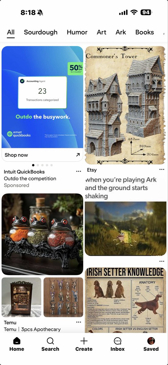 MoriganPlays's tweet image. I’m done with Pinterest. You can’t open, search, or share without 1/4 of the results being obvious AI and the other 3/4 being ads. What used to be inspiration is now friction. Finding anything real takes 4x the effort, and I’m tired. #pinterest #aislop