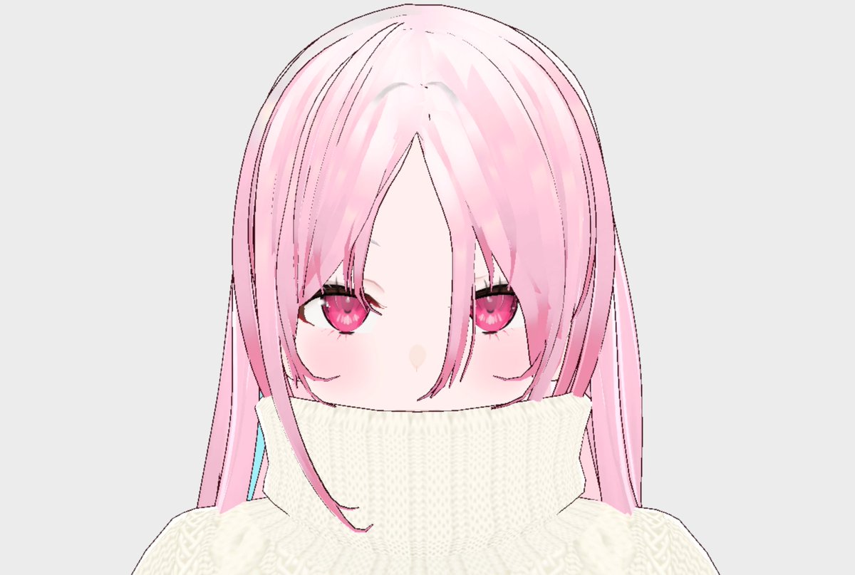 「非対称前髪もいいネ」|順風のイラスト