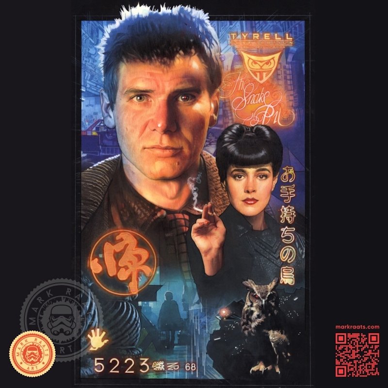 Gabriel27975's tweet image. ...Artwork by @mark_raats...

#bladerunner #bladerunner1982