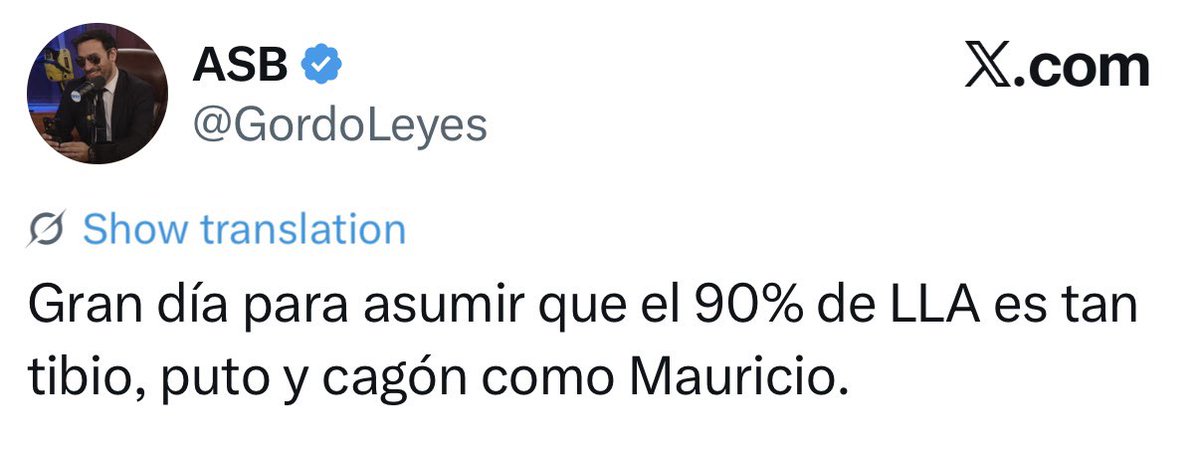 Carlos Maslatón tweet media