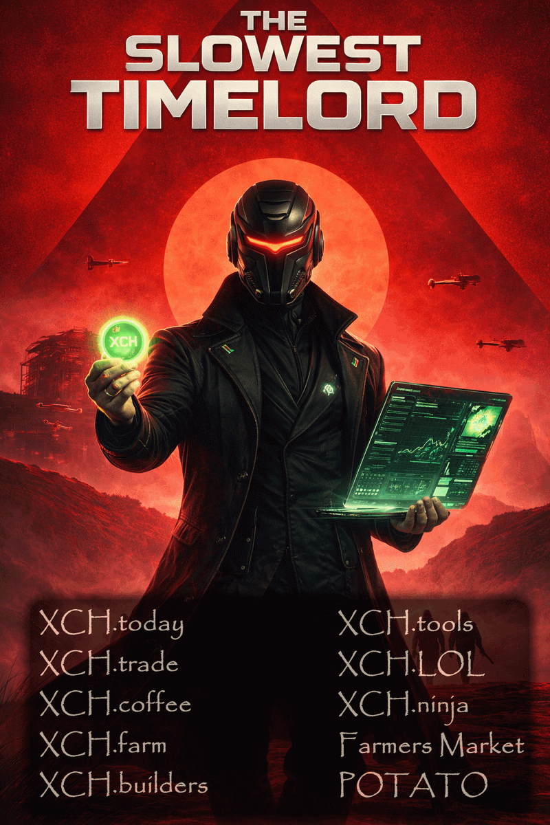 Does your blockchain have a Slowest Timelord? I didn't think so... be jealous! <a href="/SlowestTimelord/">Slowest Timelord</a>