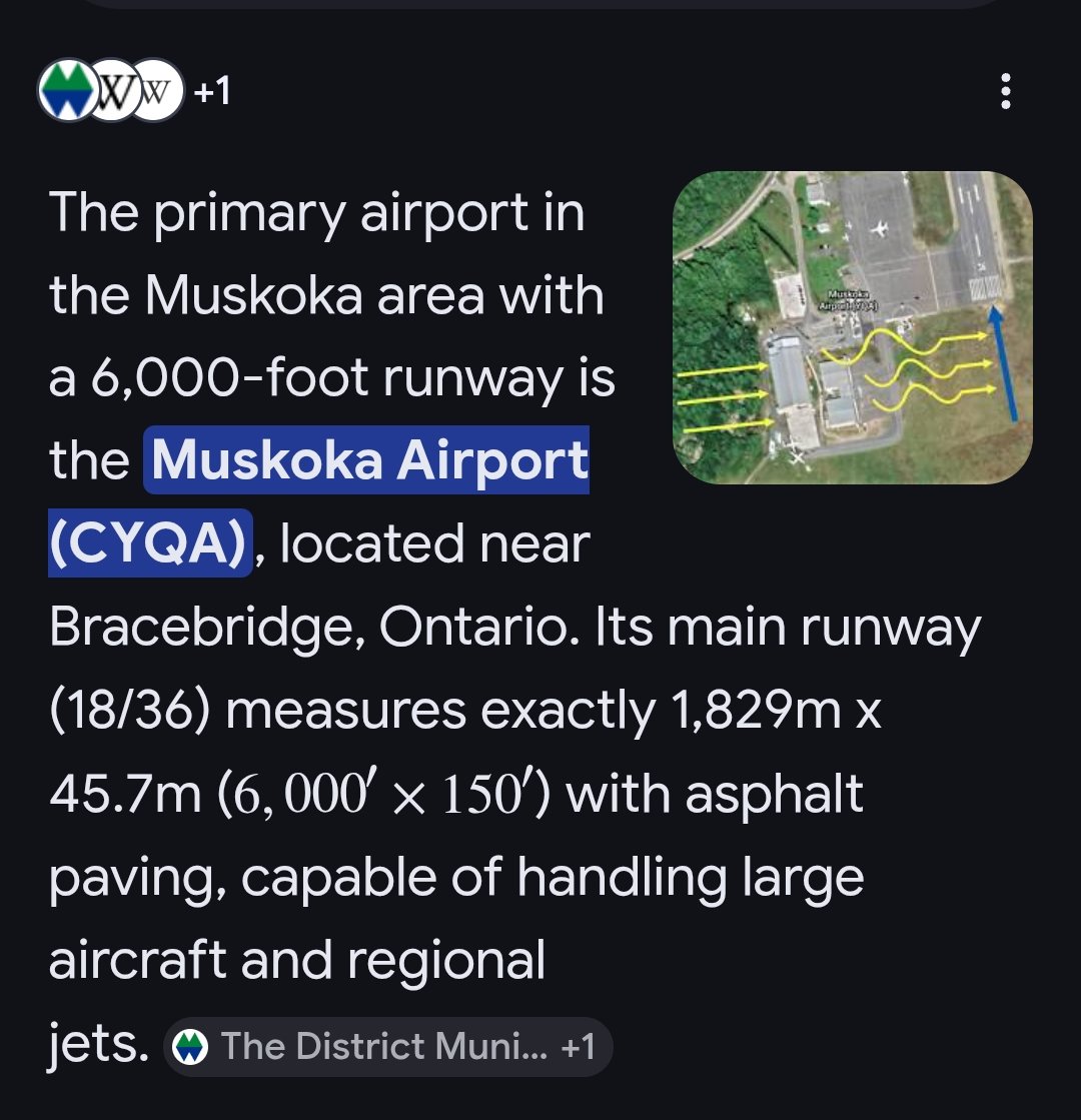 AndreaGrebenc's tweet image. Huh...imagine that... A Challenger jet needs a 6000 foot runway...
#Ontario
#gravyplane
#Shameless
