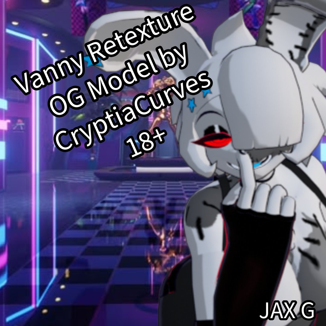 JaxterAfterDark's tweet image. Vanny is out now 

OG Model by @CryptiaCurves 

Link-ko-fi.com/s/dd3c93bc51

#CryptiaCurves #Vanny #Fazclaires #FazclairesNightClub #FurryNSFW