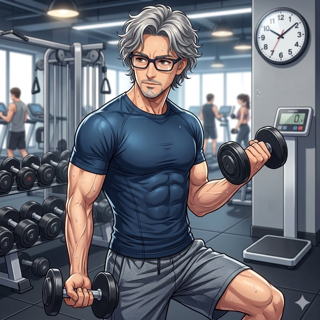 Ikeoji_Bucho's tweet photo. イケオジ部長ジムに行く。

4月から新しいジムに切り替えて、ジム通いを再開しました。

やっぱり、身体を動かすと、とても気持ちいい✨

理想の身体はこんな感じですが、まだまだ道は遠い…（笑）

#ジム
#筋トレ
#イケオジ
#ジム好きな人と繋がりたい https://t.co/E45dbGfoEm