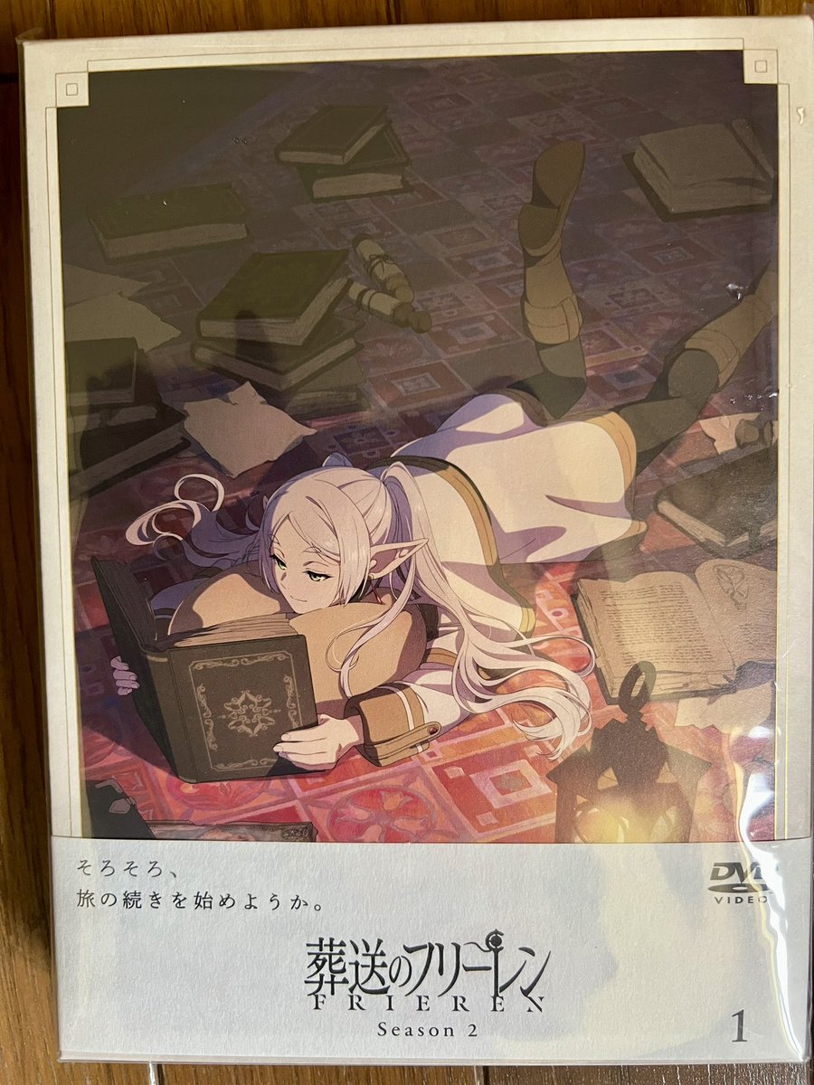 tom_FK7's tweet photo. 葬送のフリーレン第2期VOL1ゲット。 https://t.co/OZIJJHK9JV