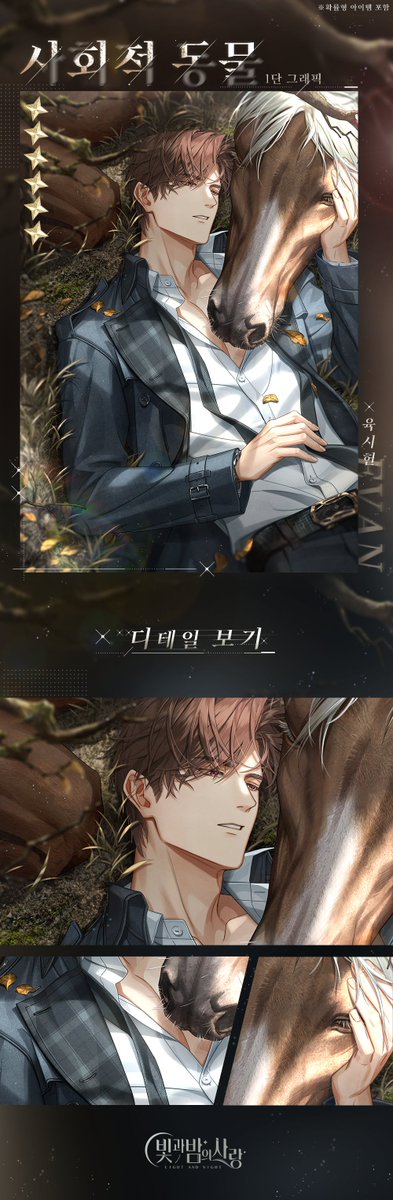 빛과 밤의 사랑 tweet media