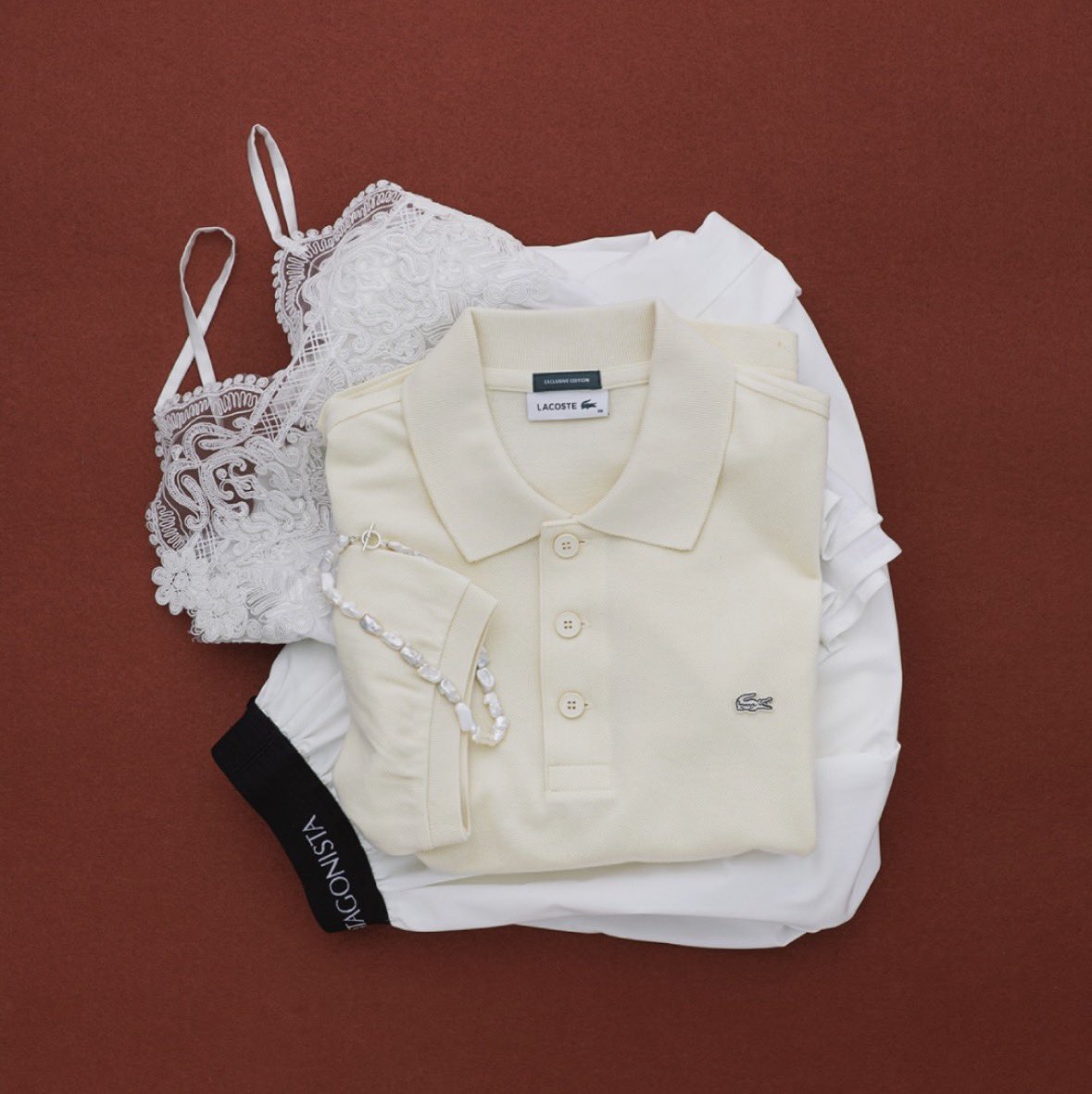 eieiyongswim's tweet photo. LACOSTE for ADAM ET ROPE'可愛過ぎて反則…… https://t.co/1B6iCwDrwe