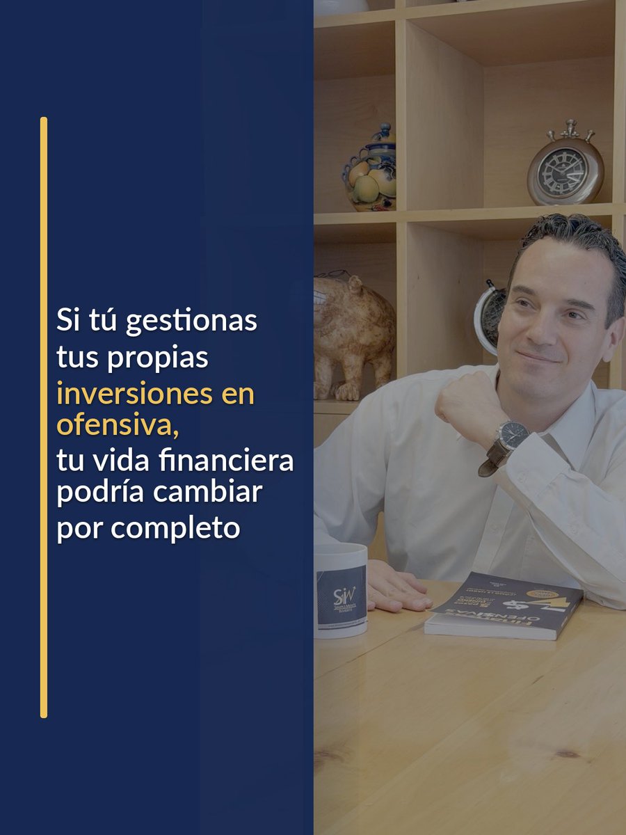 SMInvierte's tweet photo. 📈 Si tú gestionas tus propias inversiones en ofensiva, tu vida financiera podría cambiar por completo. 💛💙

@SMInvierte 📈📊

#FinanzasOfensivas #SimpleMenteInvierte
#SergioOrlando
#Inversiones
#Bolsa https://t.co/GFdB7lkbVJ