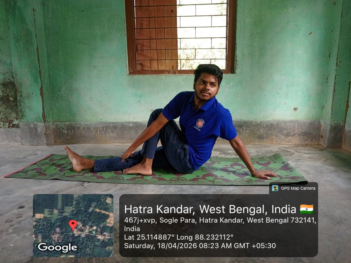 MaldaNss's tweet image. 63 days to go...
Countdown for 12th International Day of Yoga #IYD2026 #yoga
Morning Yoga session  by Bapi Hembram,  Malda College @YASMinistry @rdnss_kolkata @BhartiyaConnect @ishafoundation