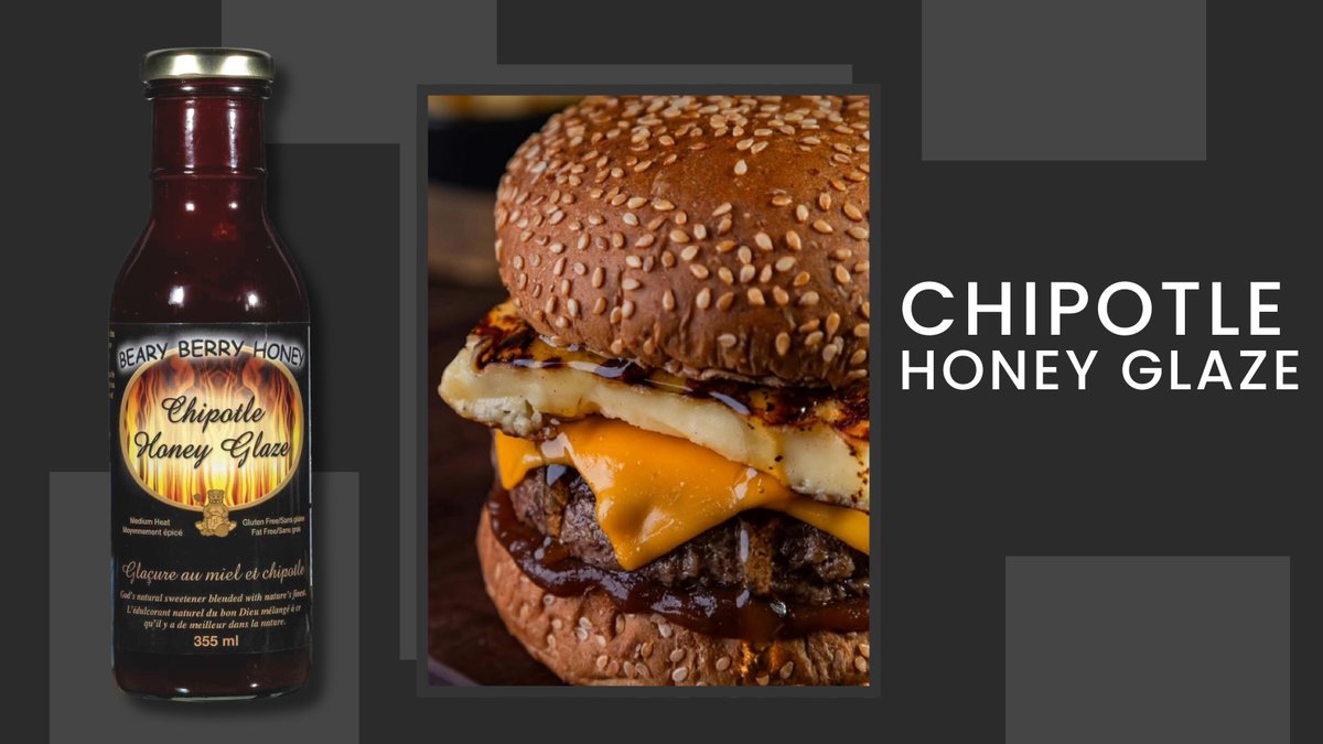 bearyberryhoney's tweet image. With the warm weather coming, our Chipotle Honey Glaze is a favourite for the BBQ season! 
#shoplocal #eatlocal #albertabees #albertahoney
