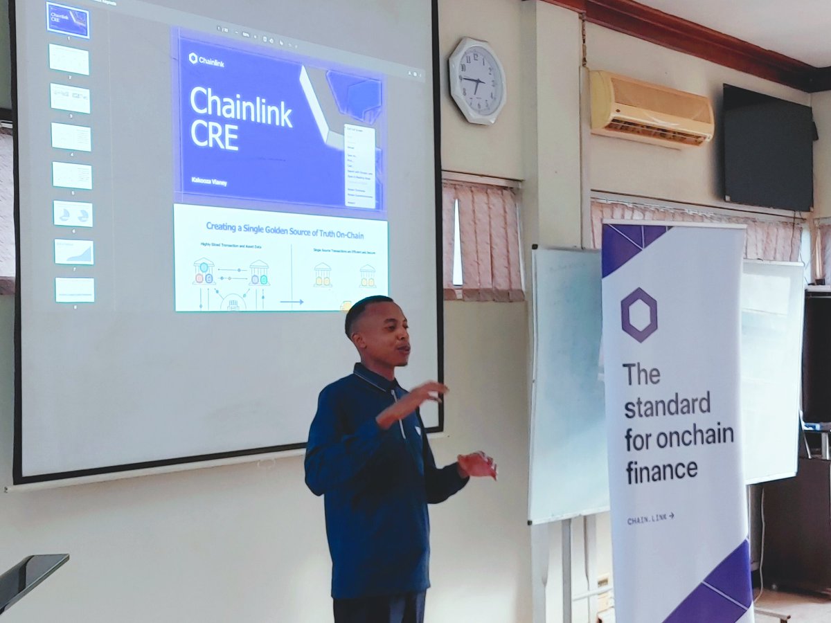 Decentracod's tweet image. The @chainlink #Runtime #environment #meetup with students @web3muk was incredible.@JohnsonMakmot  brought everyone on board on the capabilities of @chainlink and  @kakoozavian dived deep into the capabilities of  #cre, and how to create workflows. It was an incredible moment.