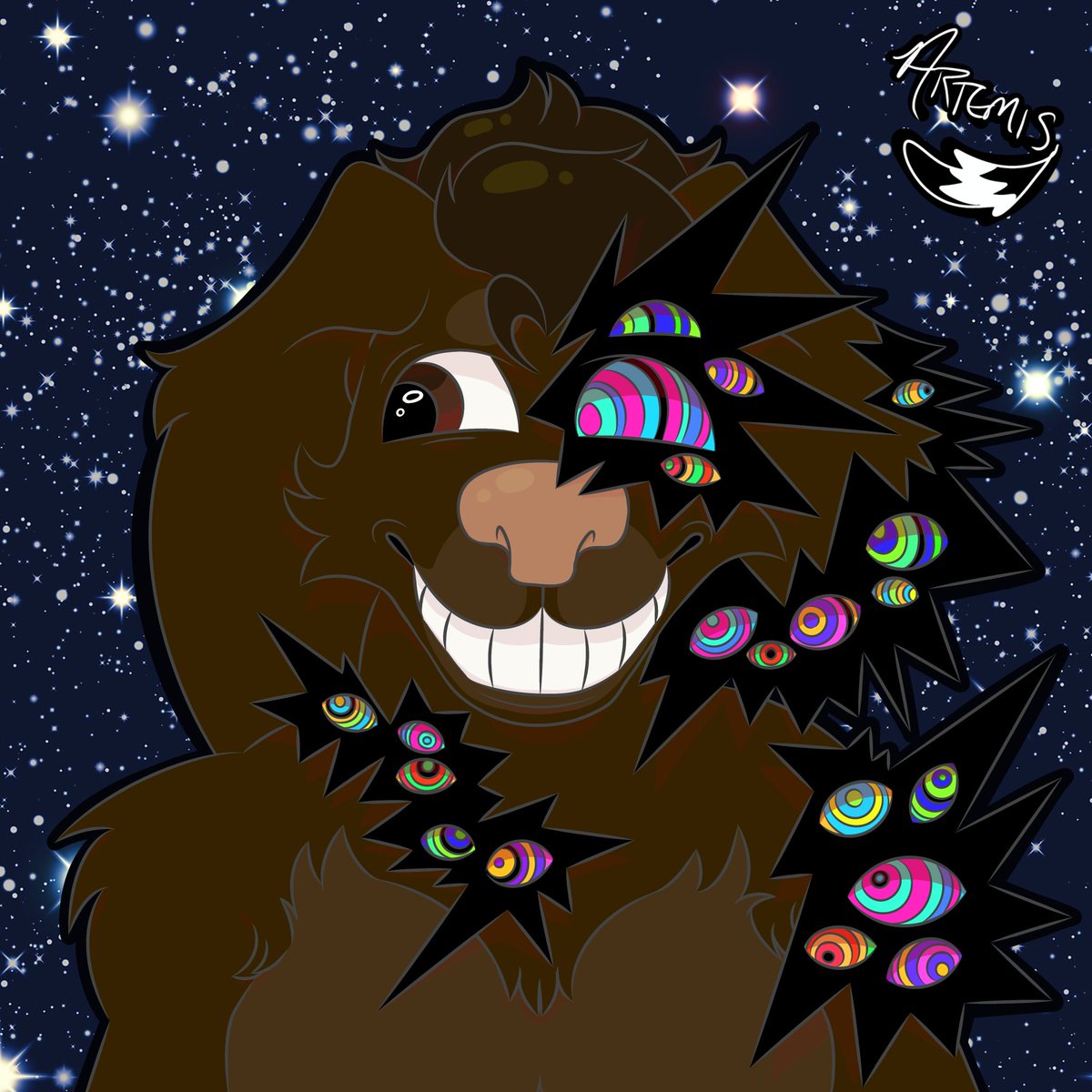 You know... its not so bad when its with you.

Abstraction art by @/number1racc on telegram.

Rin belongs to <a href="/BoredAsriel/">Rin Dreemur</a> 
Faye belongs to me