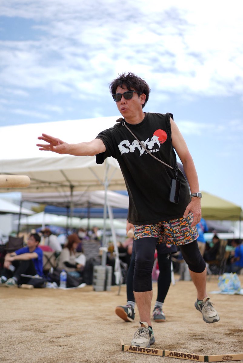 ymike_molkky_k's tweet image. モルックジャパンオープンin大阪①
#モルック