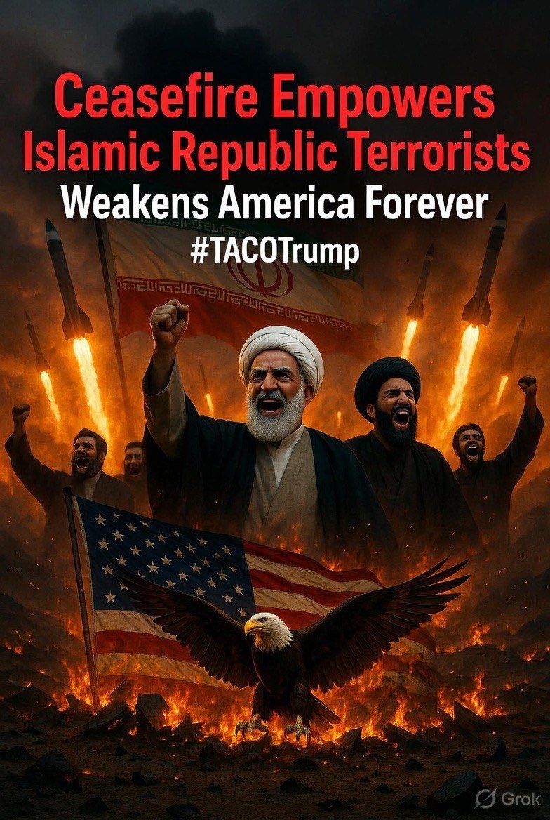 khaliAtAt's tweet photo. @marklevinshow With the removal of the Islamic Republic, Hezbollah will be destroyed too.
The Islamic Republic is Hezbollah’s master and teacher.
These radical Islamists who only know how to kill must be eliminated.
#KingRezaPahlavi‌ForIran 
@POTUS  Finish the job https://t.co/9321TED3Ib