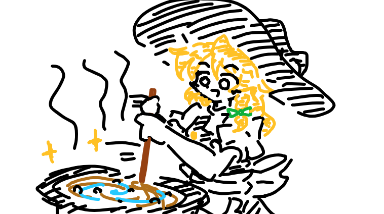 元気が底をつき続けているので再掲
#東方Project #霧雨魔理沙