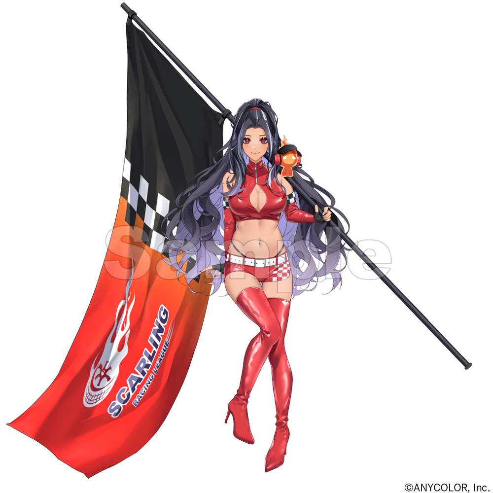 にじさんじEN所属 Scarle Yonaguni さん (<a href="/ScarleYonaguni/">Scarle Yonaguni💋💅NIJISANJI EN</a> )の新衣装を担当させていただきました！🚩よろしくお願いします！🏎️💨💨