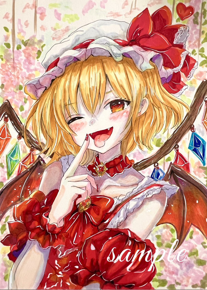 フランドール・スカーレット 「本日まで出品しています 宜しければぜひ