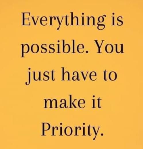 Dishaa1994's tweet image. Everything is possible. You just have to make it Priority. #Motivation #Inspiration #Success #Prioritize #Panamá2026 #PositiveVibes #AchieveYourGoals #DreamBig #LifeQuotes #MindsetMatters #MakeItHappen 🚀✨