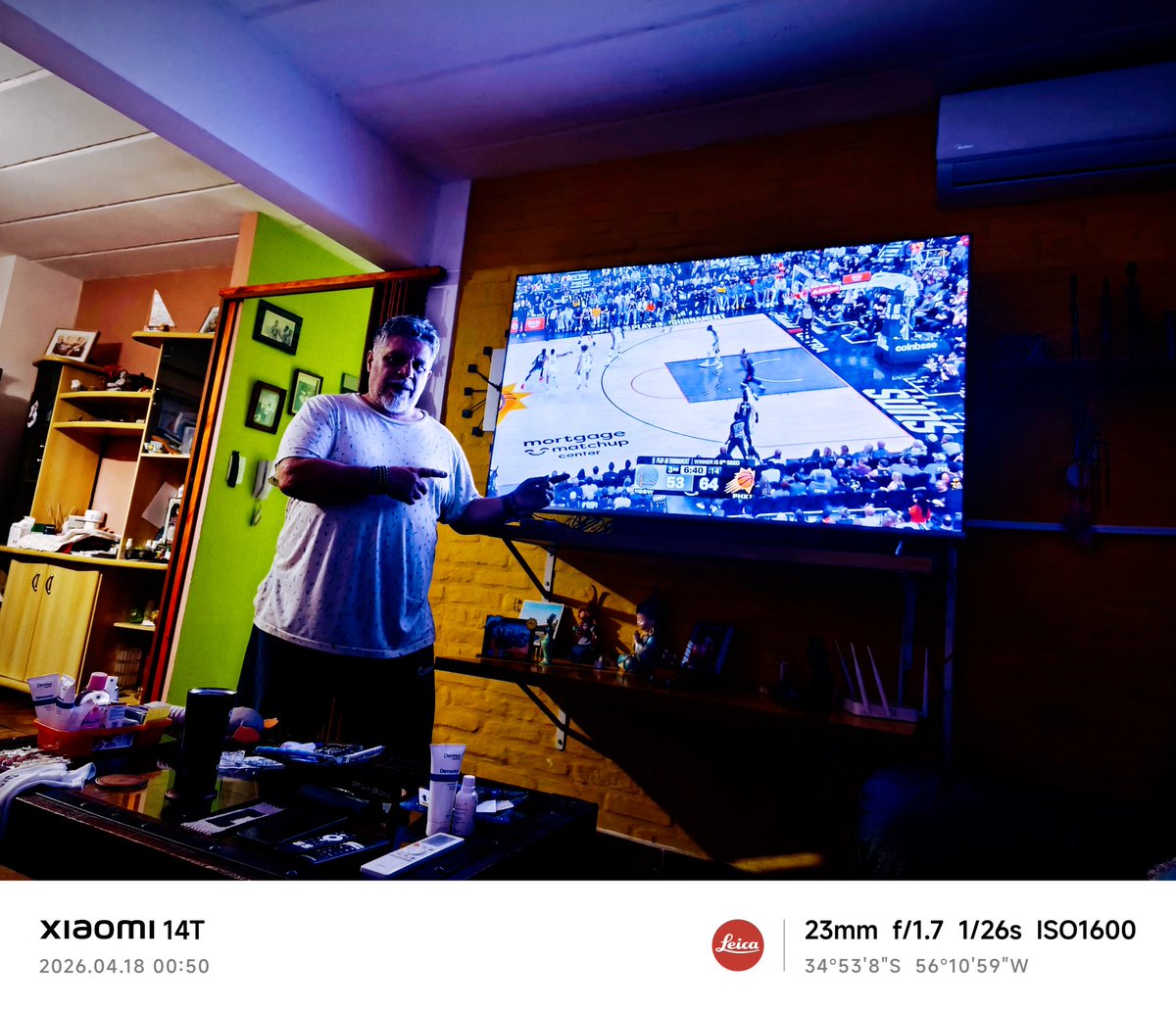 #NBAenPrime Hola buenas noches desde Montevideo Uruguay el basquetebol está de duelo hoy um grande se fue Oscar S. QPD