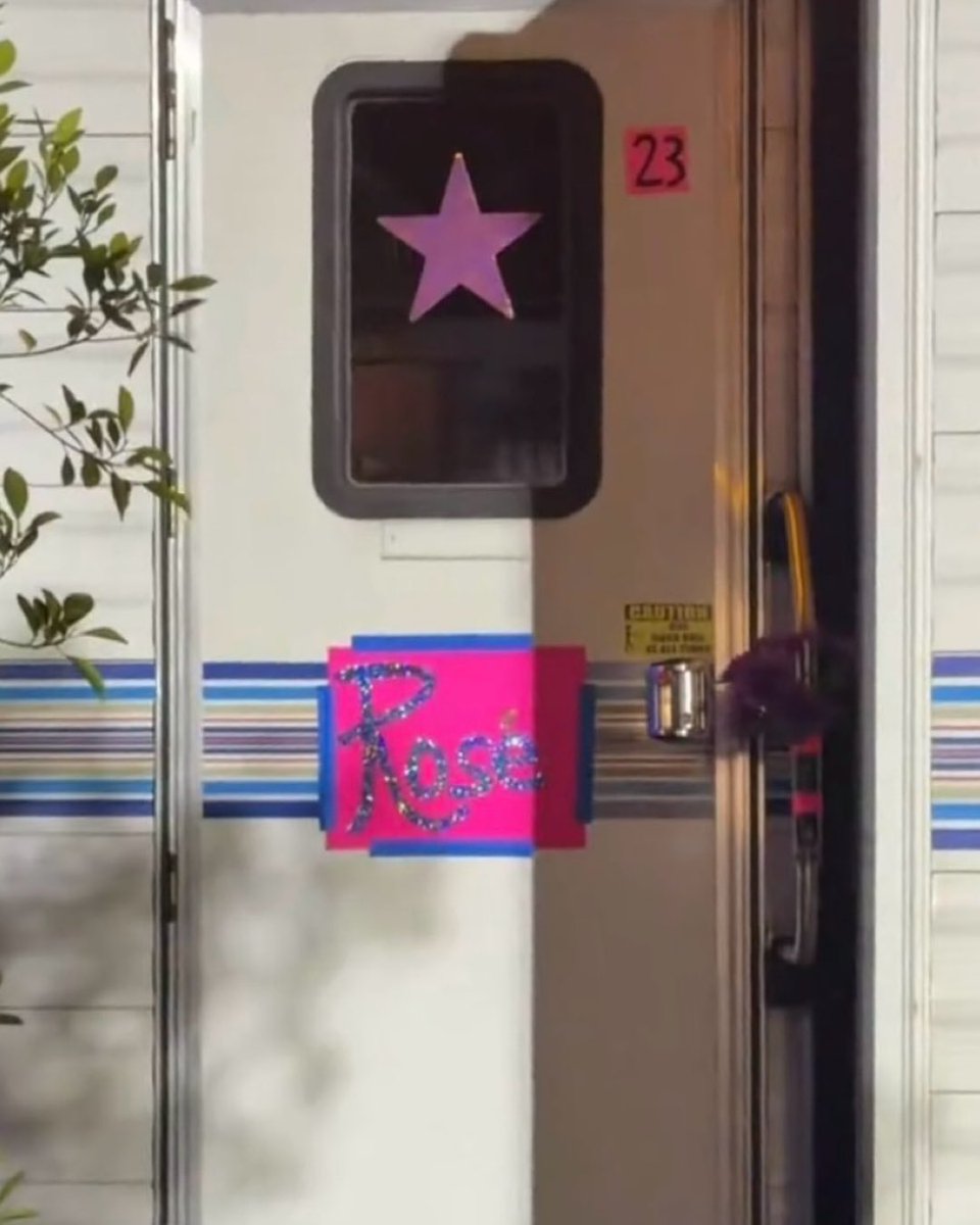 clssource's tweet photo. Both #LISA and #ROSÉ had a private trailer at #Coachella Artist Compound on the first weekend (April 10-12)✨

#LALISA #ROSIE #리사 #로제 #CHAELISA https://t.co/kyBtLubeR1