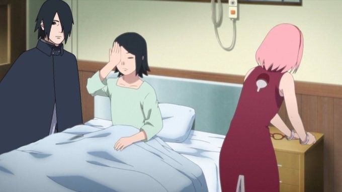 For me, it's kinda obvious that Sai, Ino, and especially Sakura will appear in the upcoming chapter. It only makes sense‼️

You really think Sakura won't look after her own child knowing what she feared the most happened 🙃

#Boruto