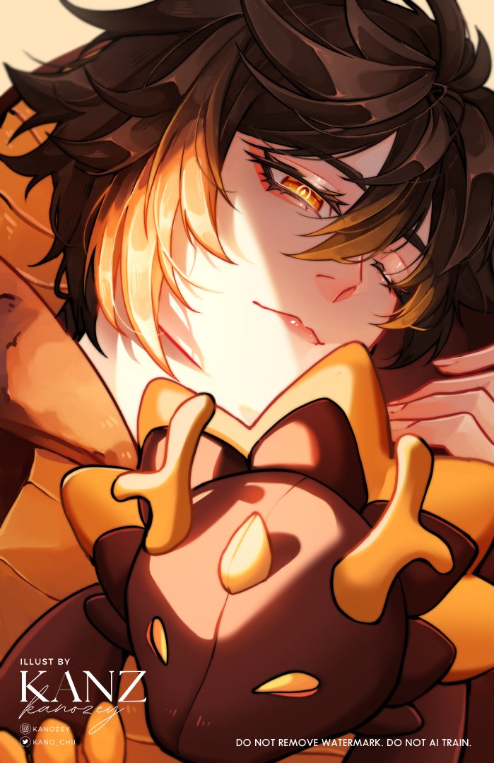 New set series!

Starting with Zhongchi🧡💙
Really love how they turned out in the end 🥹
#zhongli #childe