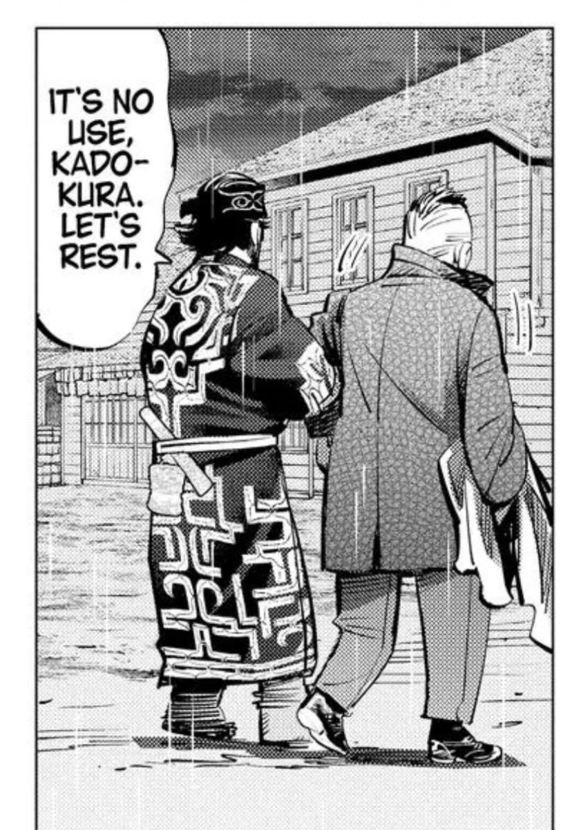 daily golden kamuy panel | MAJOR SPOILERS FOR GK tweet media