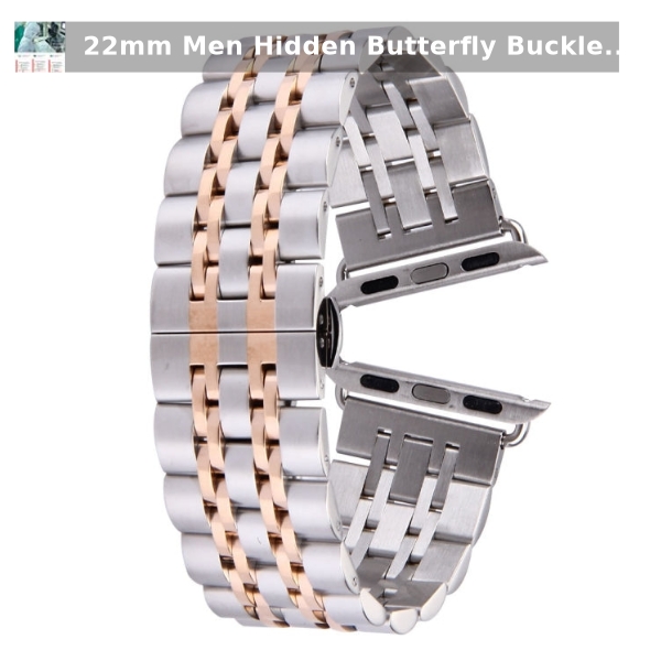 Robbie48875170's tweet image. Elevate your Apple Watch game with our 22mm Stainless Steel Watch Band! Unmatched durability and style for the modern man. Perfect for wholesalers, dropshippers, and influencers. Grab it now for just $16.96: shortlink.store/37nlop94xawd #AppleWatch #WatchBands #SmartWear
