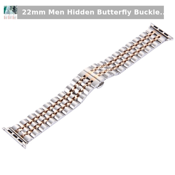 Robbie48875170's tweet image. Elevate your Apple Watch game with our 22mm Stainless Steel Watch Band! Unmatched durability and style for the modern man. Perfect for wholesalers, dropshippers, and influencers. Grab it now for just $16.96: shortlink.store/37nlop94xawd #AppleWatch #WatchBands #SmartWear