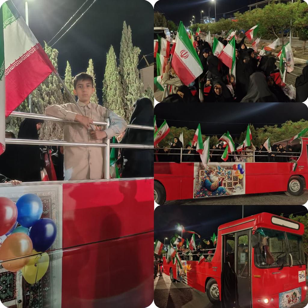 این شبها خیابان های سیرجان جایی برای آواز گروه های سرود شده است که بانگ اتحاد بین مردم را سر میدهند #آمریکا_شکست_خورد #PowerfulIran