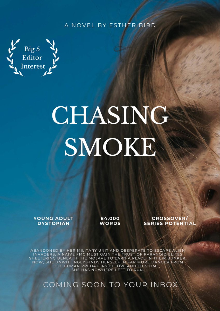 estherbirdbooks's tweet image. 10 CLOVERFIELD LANE x FALLOUT x TTPD:

🌪️ twisty and fast paced 
👹 monsters (real and human)
🏜️ desert setting
⛓️‍💥 doomsday bunkers 
💸 paranoid elites
❤️‍🔥 love triangle
🤌🏼 dual POV
✨ found family 
😈 sass &amp;amp; yearning 
💣 lots of action

#posterpit #YA #D