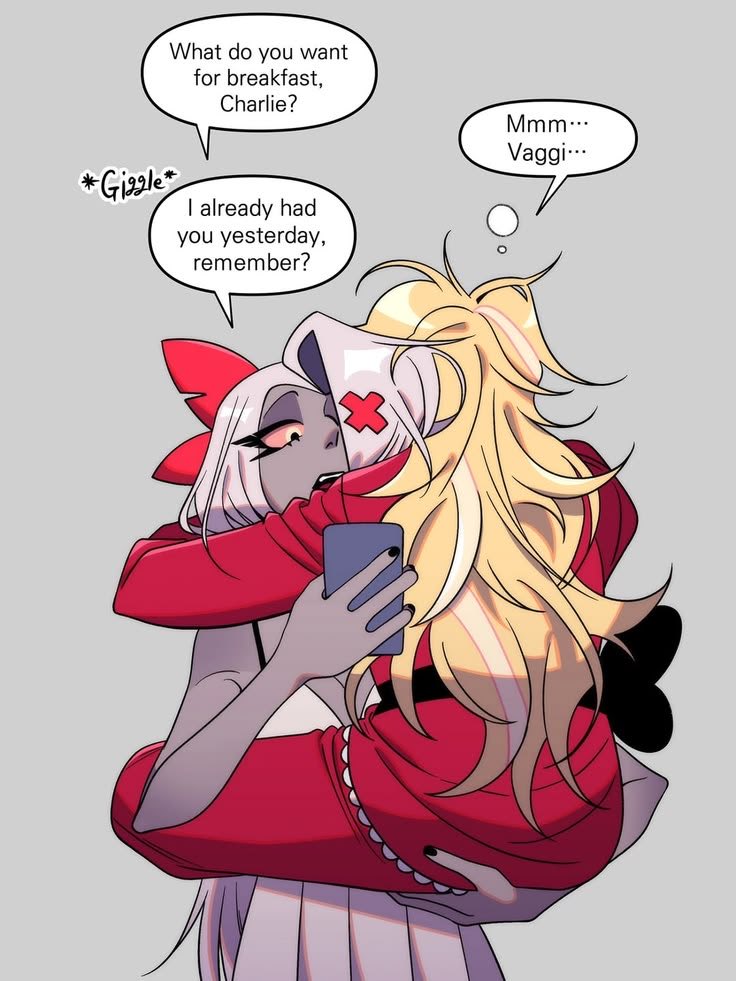 jennyrobb90's tweet image. 😍🥵
.
#Hazbinhotel #Charliemorningstar #Vaggie #Chaggie