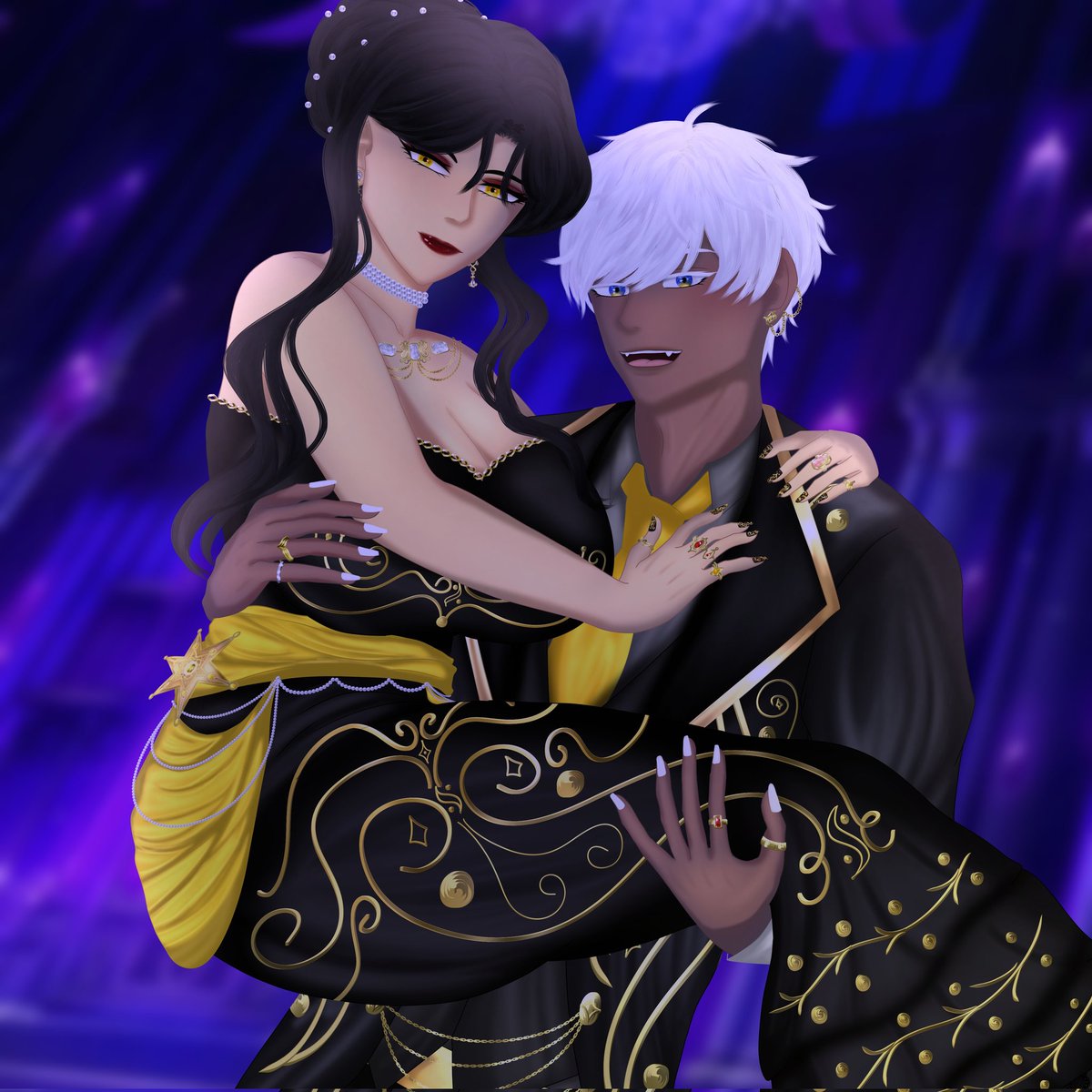 Mori🖤💛Mammon's only love & precious wife💍💀🍷🎲 tweet media