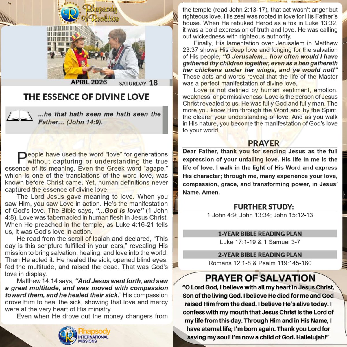Rhapsody of Realities tweet media