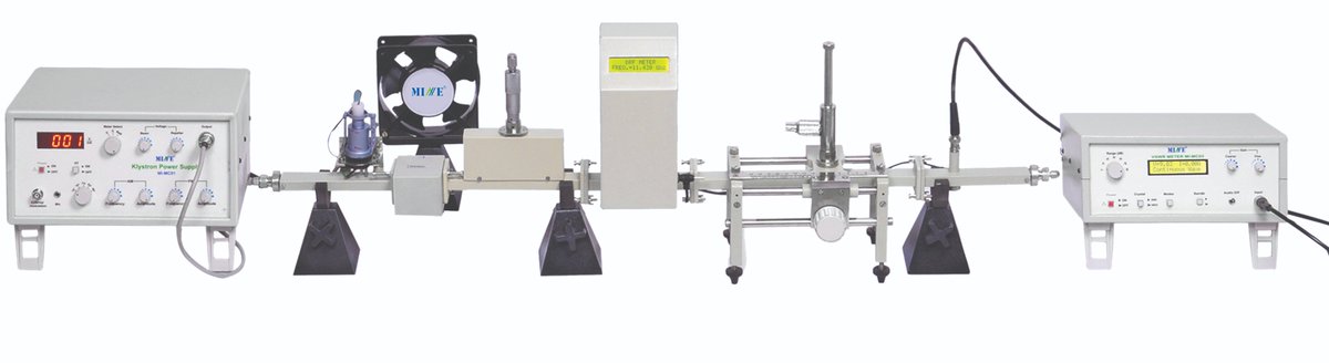 mineinstruments's tweet image. Mine MI-MW01 Microwave Test Bench Klystron Based X Band are precision made microwave systems, which use  standard type rectangular waveguide components. #Reflection #Refraction #Polarization #Diffraction #Interference #Standingwaves #Interferometer #MINE #IIT #RFMICROWAVE #OPTICS
