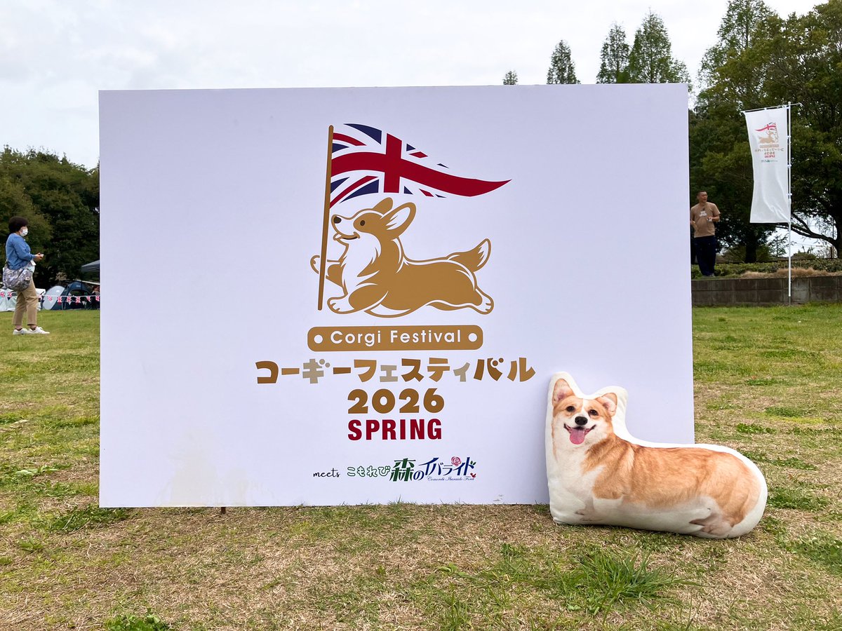 コーギーフェスティバルに来ました
#うちのコギまる