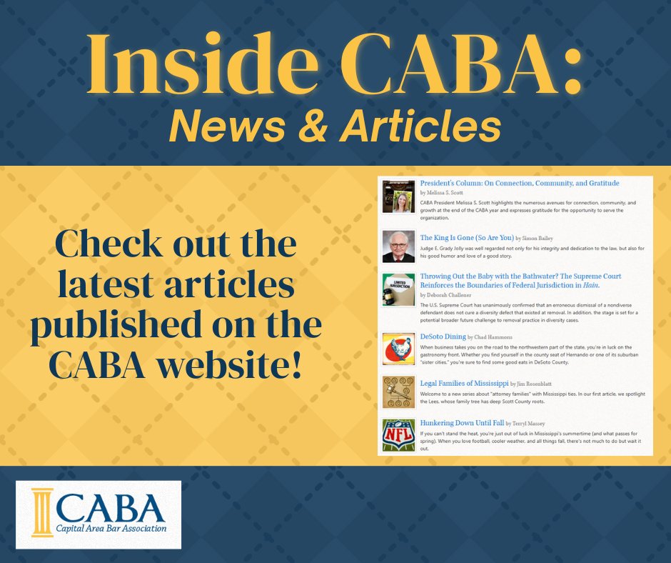 MS Capital Area Bar tweet media